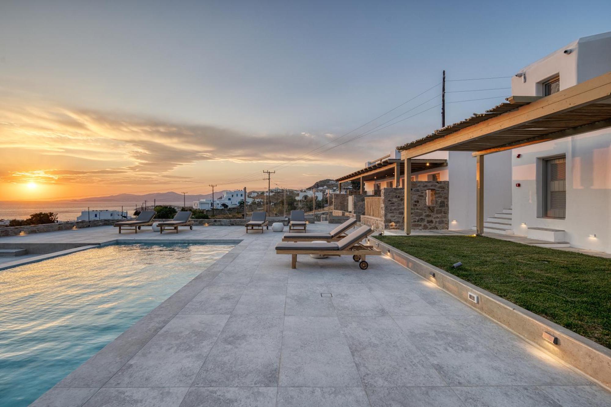 לינה וארוחת בוקר Mykonos Town Ostria View Mykonos מראה חיצוני תמונה