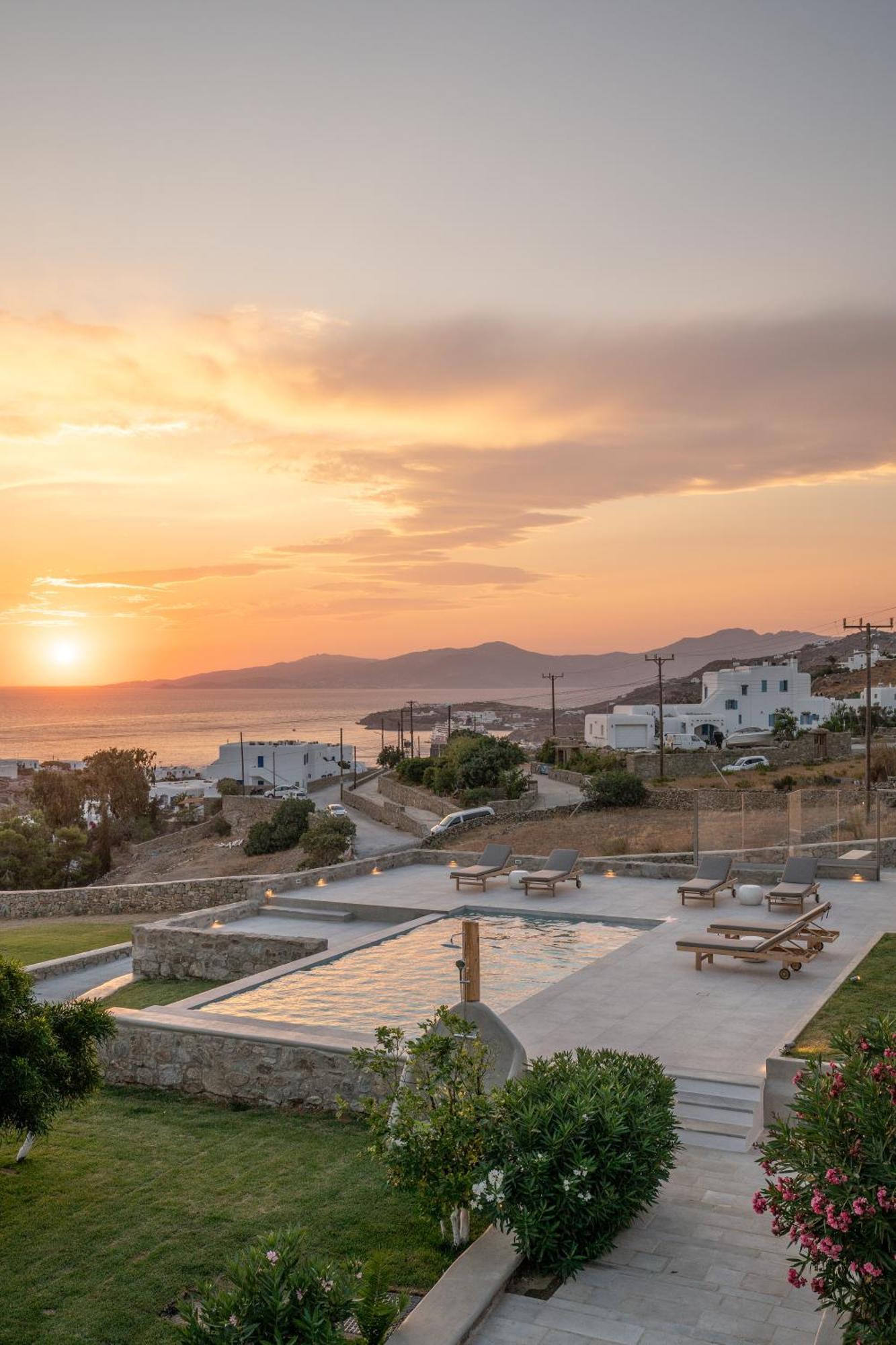 לינה וארוחת בוקר Mykonos Town Ostria View Mykonos מראה חיצוני תמונה