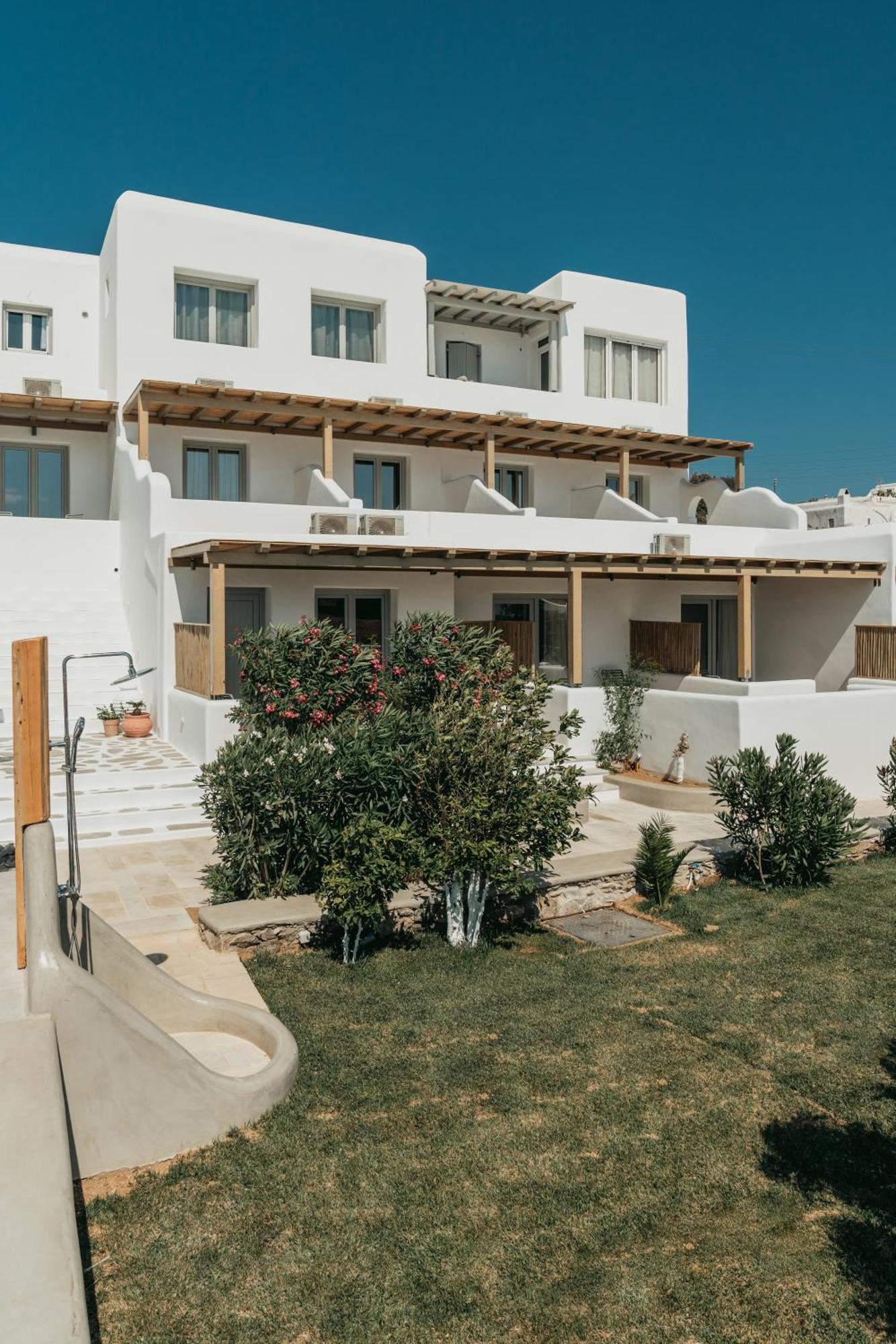 לינה וארוחת בוקר Mykonos Town Ostria View Mykonos מראה חיצוני תמונה
