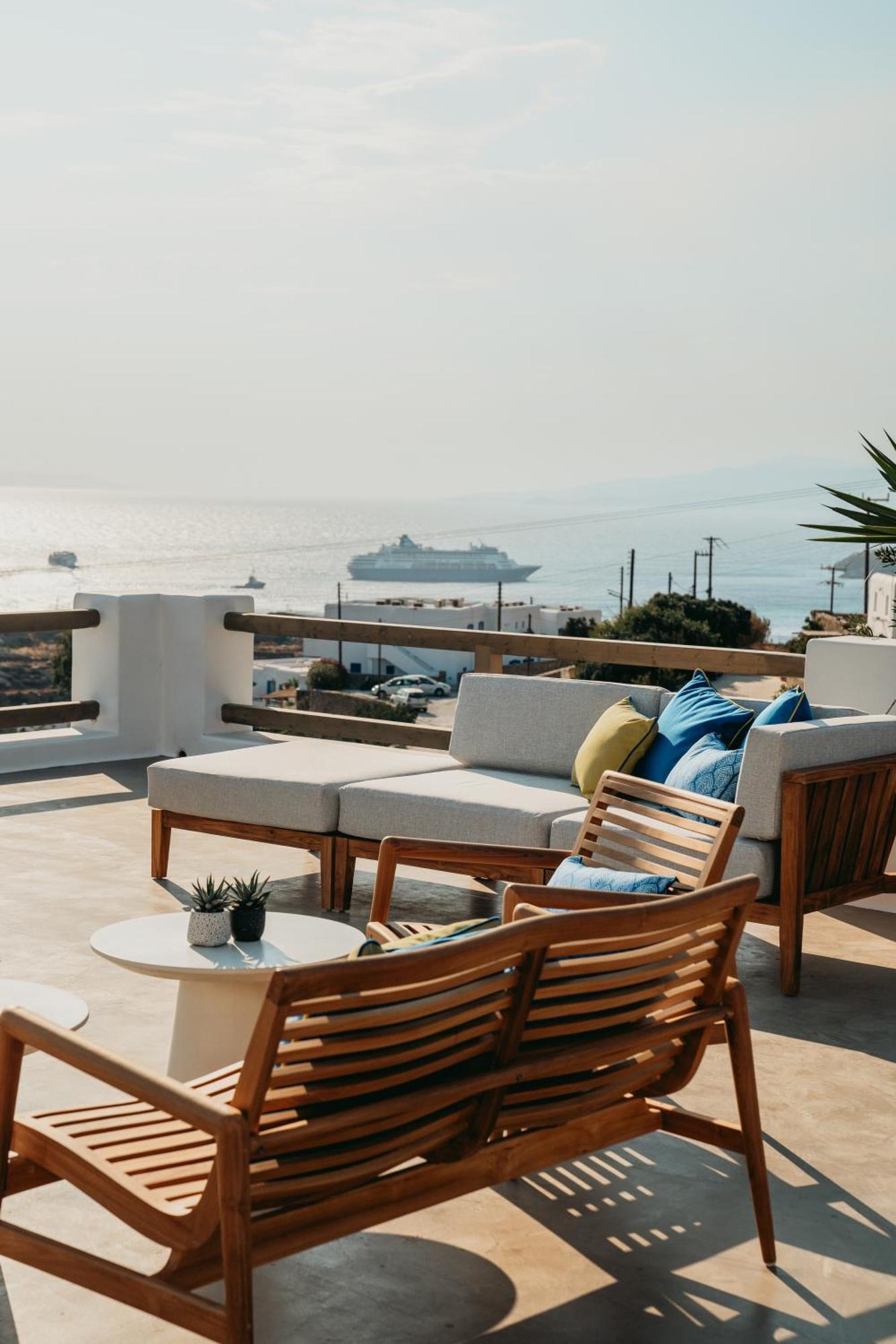 לינה וארוחת בוקר Mykonos Town Ostria View Mykonos מראה חיצוני תמונה
