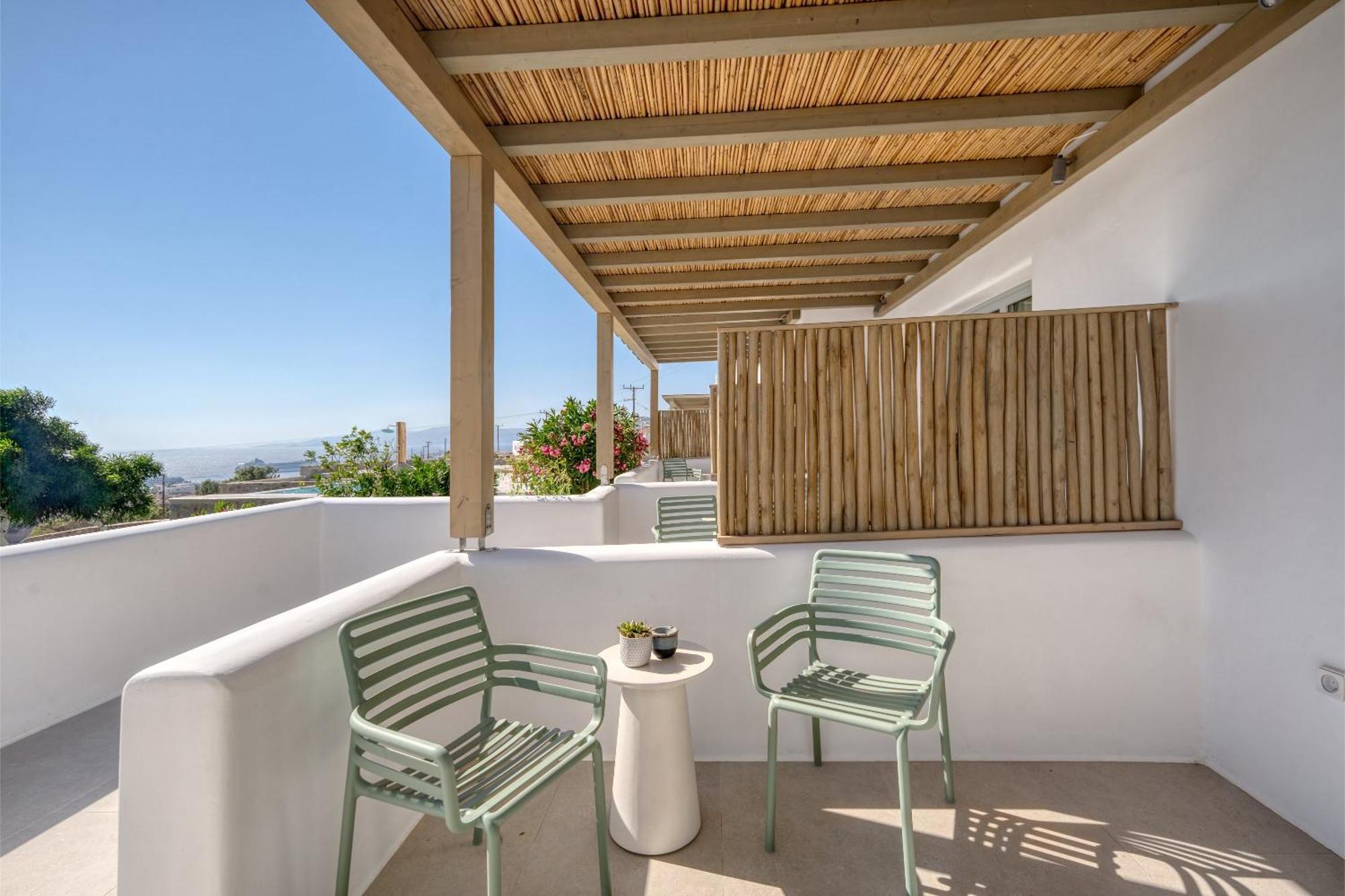 לינה וארוחת בוקר Mykonos Town Ostria View Mykonos מראה חיצוני תמונה