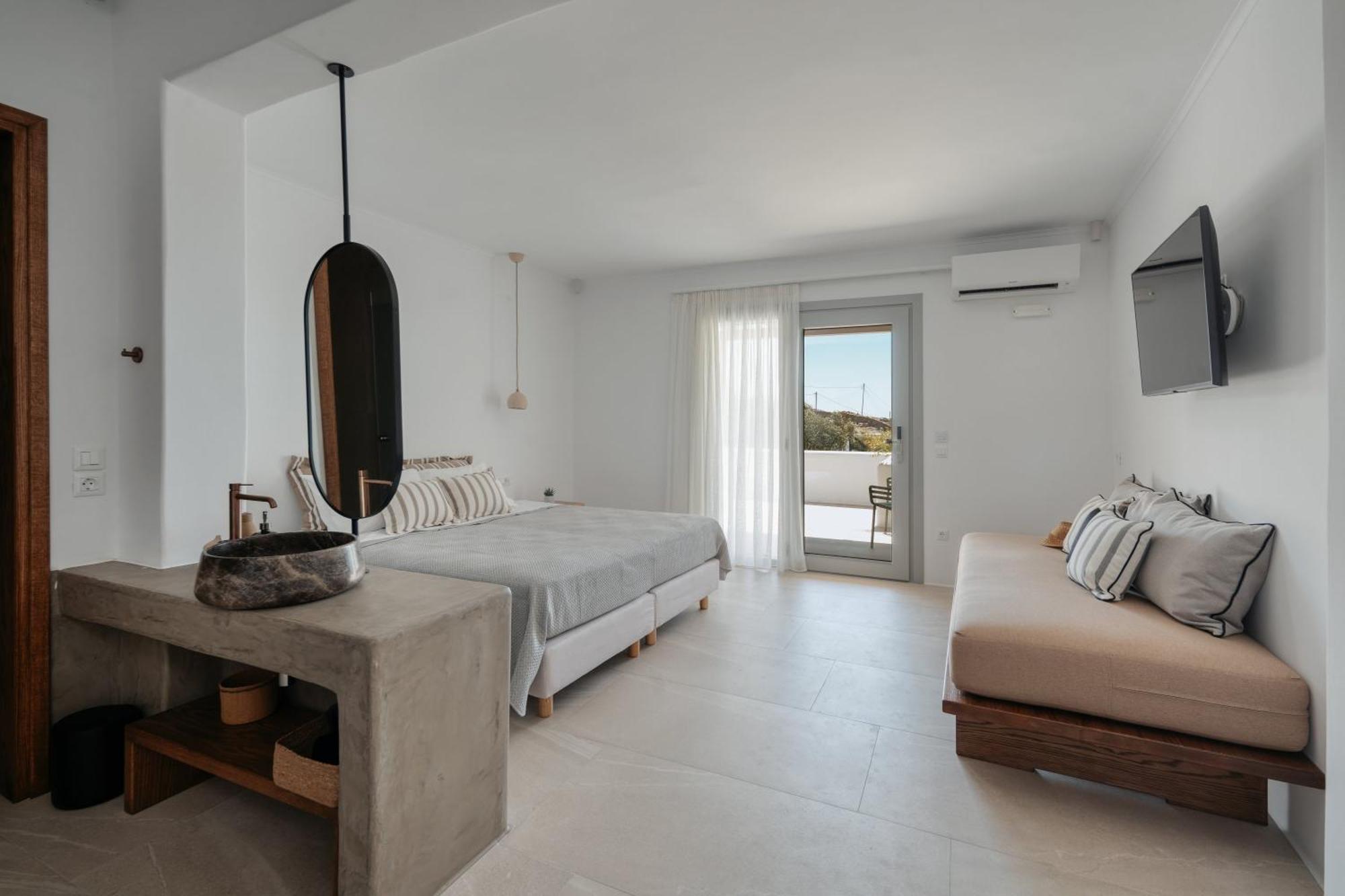 לינה וארוחת בוקר Mykonos Town Ostria View Mykonos מראה חיצוני תמונה