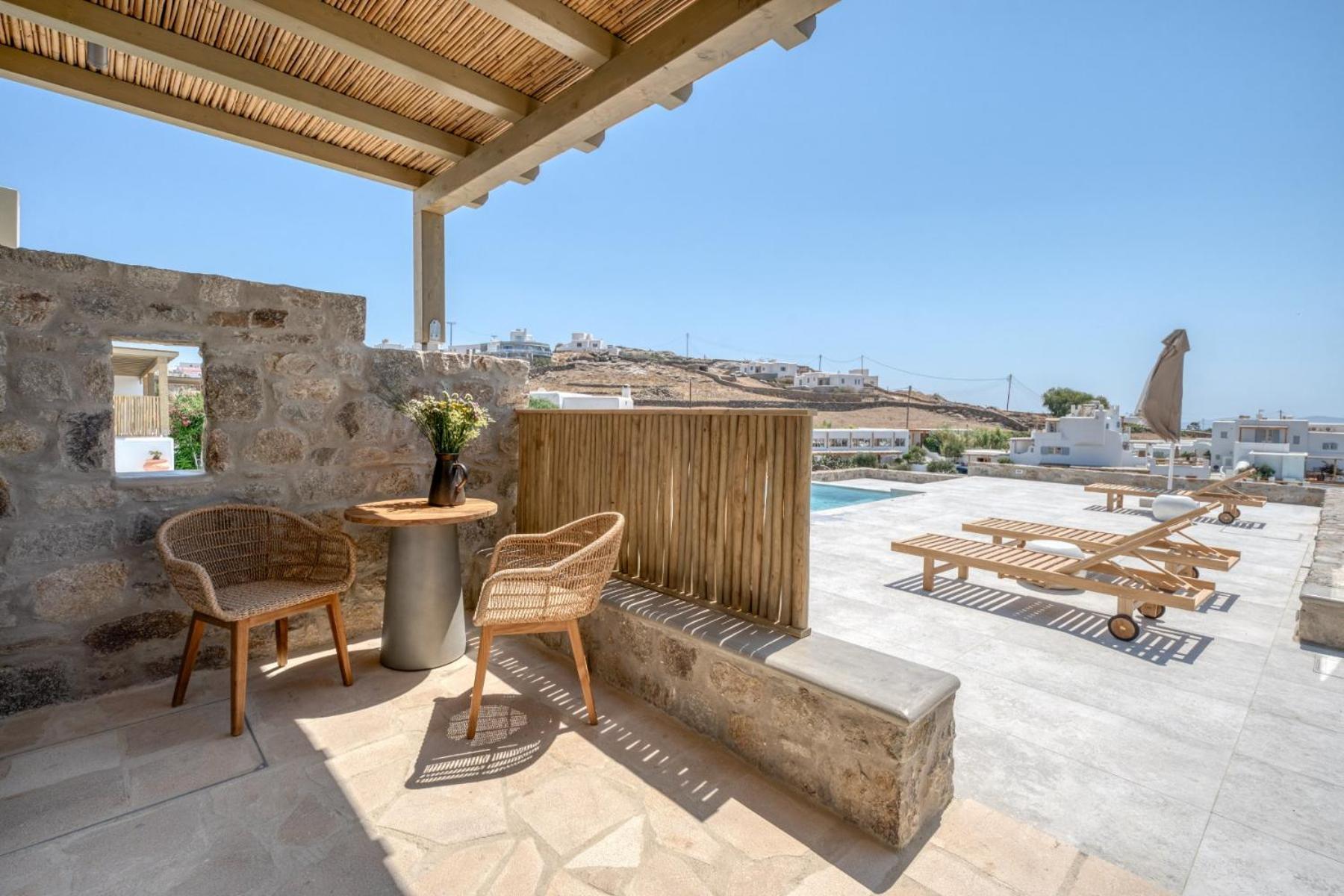 לינה וארוחת בוקר Mykonos Town Ostria View Mykonos מראה חיצוני תמונה